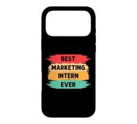 Carcasa para iPhone 17 Pro MAX Mejor pasante de Marketing jamás Retro Divertido pasante Graduado de Marketing