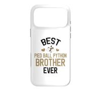Carcasa para iPhone 17 Pro MAX Mejor Pied Ball Python Brother Ever Cute Piebald Snake