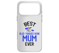 Carcasa para iPhone 17 Pro MAX Mejor Reptil Lindo de la Madre eslizante de Lengua Azul