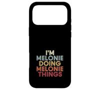 Carcasa para iPhone 17 Pro MAX Melonie Name Melonie Personalized Name First Given