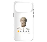 Carcasa para iPhone 17 Pro MAX Meme de Filosofía Ateniense Griega Antigua - Platón - Escritura