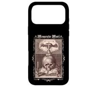 Carcasa para iPhone 17 Pro MAX Memento Mori Gótico Cráneo Reloj De Arena Bruja Oscuro Academia