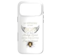 Carcasa para iPhone 17 Pro MAX Memory of My Son Always Loved Never Forgotten Son Memorial