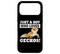 Carcasa para iPhone 17 Pro MAX Mens Reptile Boy Who Loves Leopard Geckos Lover