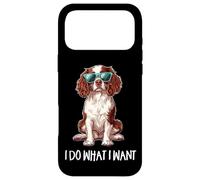 Carcasa para iPhone 17 Pro MAX Mens Womens Funny Do What I Want Brittany Spaniel Lover