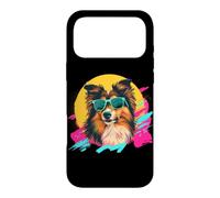 Carcasa para iPhone 17 Pro MAX Mens Womens Girls Retro Vintage 80s Shetland Sheepdog Lover