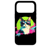 Carcasa para iPhone 17 Pro MAX Mens Womens Kid Kitty Retro Vintage 80s 90s Calico Cat Lover