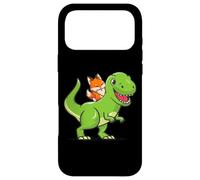 Carcasa para iPhone 17 Pro MAX Mens Womens Kids Boys Kawaii Dino Dinosaur Red Fox Lover