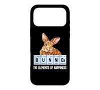 Carcasa para iPhone 17 Pro MAX Mens Womens Kids Elements of Happiness Bunnies Lover