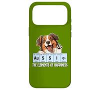 Carcasa para iPhone 17 Pro MAX Mens Womens Kids Funny Elements Happiness Red Aussie Lover