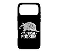 Carcasa para iPhone 17 Pro MAX Mens Womens Kids Girls Funny Tactical Possum Armadillo Lover