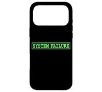 Carcasa para iPhone 17 Pro MAX Mensaje DE Error del COMPUTADOR DE FALLO del Sistema