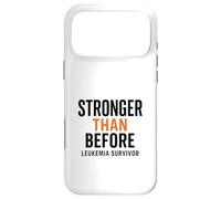 Carcasa para iPhone 17 Pro MAX Mensaje irrompible para sobrevivientes de Leucemia Espiritual