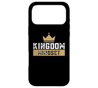 Carcasa para iPhone 17 Pro MAX Mentalidad del Reino Ver al Rey Jesús Coronado