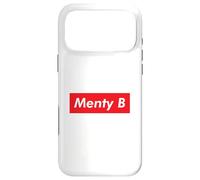 Carcasa para iPhone 17 Pro MAX Menty B Desglose Mental Divertido Gen Z Slang Adolescente Estresado