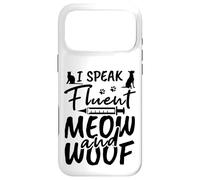 Carcasa para iPhone 17 Pro MAX Meow and Woof Técnico Veterinario Veterinario