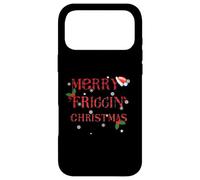 Carcasa para iPhone 17 Pro MAX Merry Friggin Christmas, Pijama de Navidad búfalo a Cuadros