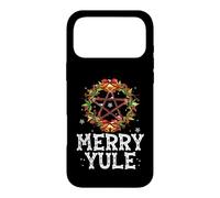 Carcasa para iPhone 17 Pro MAX Merry Yule - Winter Solstice - Holly Pentagram - Gift