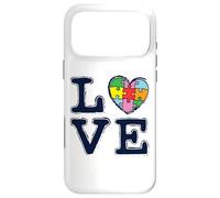 Carcasa para iPhone 17 Pro MAX Mes De La Concienciación sobre El Autismo Love Accept