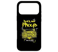 Carcasa para iPhone 17 Pro MAX Mes DE LA Historia Negro Hip Hop Vieja Escuela MÚSICA Negro Orgulloso