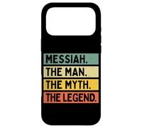 Carcasa para iPhone 17 Pro MAX Messiah The Man The Myth The Legend - Cita Personalizada Divertida