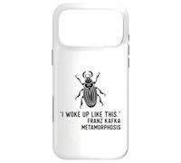 Carcasa para iPhone 17 Pro MAX Metamorfosis de Kafka Me desperté así