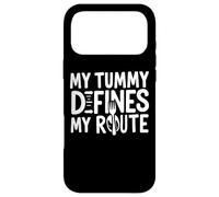 Carcasa para iPhone 17 Pro MAX Mi Barriga Define mi Ruta Divertido Viaje Vlog Humor