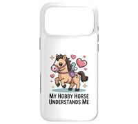 Carcasa para iPhone 17 Pro MAX Mi Caballo Aficionado me Entiende, Lindo Poni Kawaii