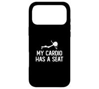 Carcasa para iPhone 17 Pro MAX Mi Cardio Tiene un Asiento, Divertida máquina de Remo, ergómetro, un remero