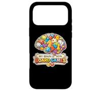 Carcasa para iPhone 17 Pro MAX Mi Cerebro es 90% Juegos de Mesa Amante Jugador de Juegos de Mesa Fan Divertido