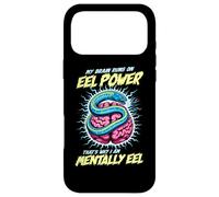 Carcasa para iPhone 17 Pro MAX Mi Cerebro Funciona con energía de Anguila, por eso Soy