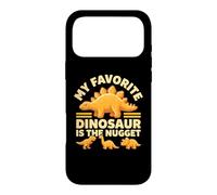 Carcasa para iPhone 17 Pro MAX Mi Dinosaurio Favorito es el Nugget - Funny Food Dino Nuggets