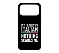Carcasa para iPhone 17 Pro MAX Mi Familia es Italiana Nada me Asusta