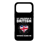 Carcasa para iPhone 17 Pro MAX Mi Novia es británica Nada me Asusta - Reino Unido