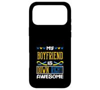 Carcasa para iPhone 17 Pro MAX Mi Novio está Bien Asombroso síndrome de Down T21