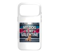Carcasa para iPhone 17 Pro MAX Mi Perro es mi Grafiti de Golden Doodle Street de San Valentín