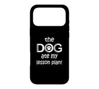 Carcasa para iPhone 17 Pro MAX Mi Perro se comió mi Plan de lección