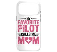 Carcasa para iPhone 17 Pro MAX Mi Piloto Favorito Me Llama Mamá Piloto Madre