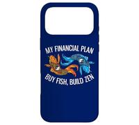 Carcasa para iPhone 17 Pro MAX Mi Plan financiero Compre Pescado, construya Zen Funny Investor