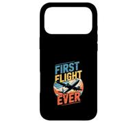 Carcasa para iPhone 17 Pro MAX Mi Primer Viaje en avión Primera Vez Vuelo Aventura Avión Niño