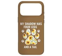 Carcasa para iPhone 17 Pro MAX Mi Sombra Tiene Cuatro Patas Y Una Cola Perro Mamá Amantes
