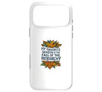 Carcasa para iPhone 17 Pro MAX Mi Temporada Favorita es la caída del patriarcado Otoño