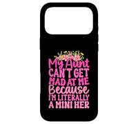 Carcasa para iPhone 17 Pro MAX Mi tía no Puede enojarse Conmigo Humor Divertido Amante de la tía