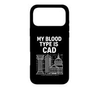 Carcasa para iPhone 17 Pro MAX Mi Tipo de Sangre es CAD