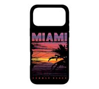 Carcasa para iPhone 17 Pro MAX Miami Beach, I Love Miami, Cool Miami Summer Diseño Gráfico
