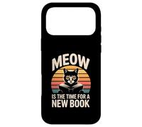 Carcasa para iPhone 17 Pro MAX Miau es el Momento de un Nuevo Gato de Libros