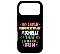 Carcasa para iPhone 17 Pro MAX Michelle Personalized Women's Gift Custom Michelle
