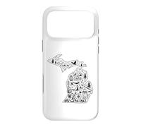 Carcasa para iPhone 17 Pro MAX Michigan Camping Adventure UP & Lower Peninsula Outdoor