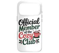 Carcasa para iPhone 17 Pro MAX Miembro Oficial del Cosy Club Coffee Enthusiast Winters