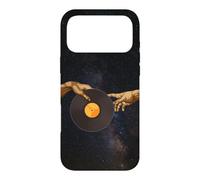 Carcasa para iPhone 17 Pro MAX Miguel Ángel DJ Creación de Adam Hands Art 90's Disco de Vinilo